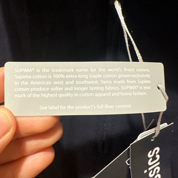 NWT Devon & Jones Supima Cotton New Classics Performance Half Zip Women’s Top ,M - Picture 10 of 11